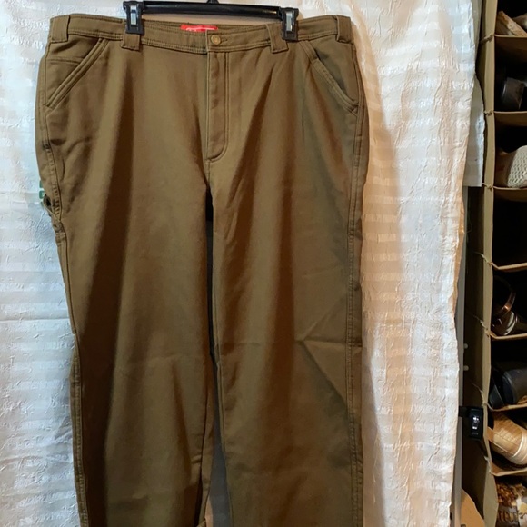 Coleman Pants Coleman Fleece Lined Cargo Pants Sz 4wx32l Poshmark